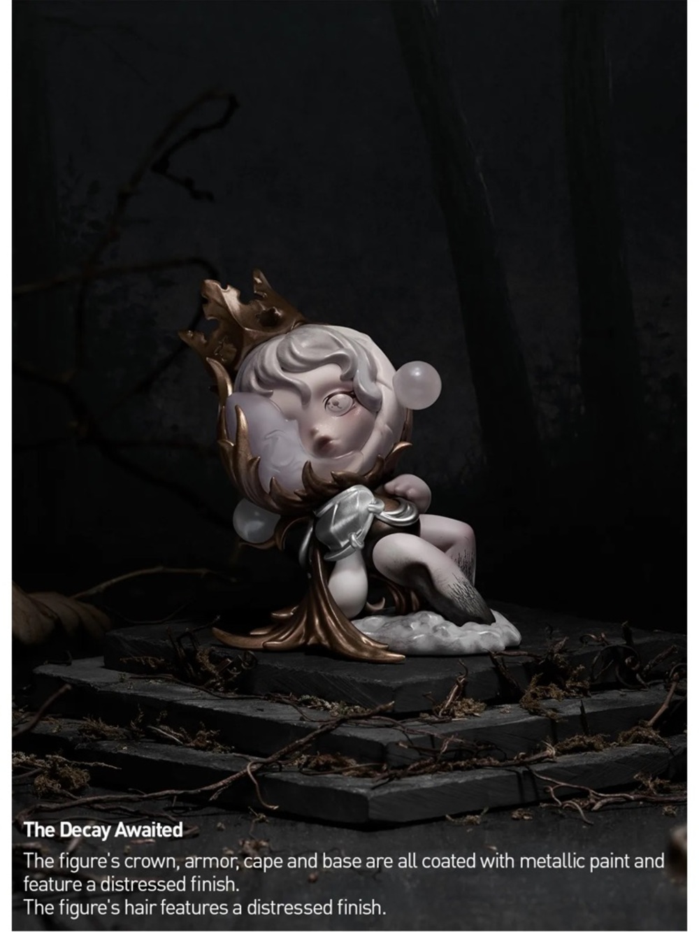 SKULLPANDA Petals in Four Acts Series Figure - The Decay Awaited - Picture 2 of 3